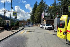 4-летняя девочка попала под машину на пешеходном переходе в Сочи