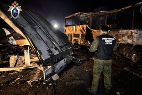 Погиб человек, 22 пострадали: под Краснодаром загорелся автобус, в котором ехали фанаты гандбольного клуба