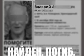В Краснодарском крае прекращены поиски 85-летнего москвича, который пропал в лесу три недели назад
