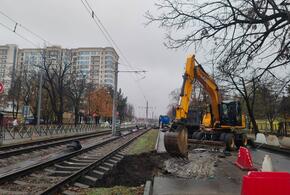 Стало известно, когда закончится ремонт канализации на месте провала в Краснодаре 