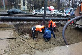 Ремонт поврежденного коллектора на Московской в Краснодаре оценили в 200 млн рублей