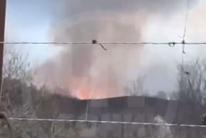 В Сочи горит лес, сообщают очевидцы