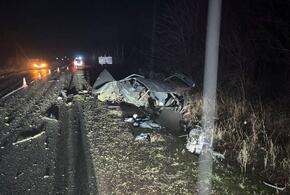 На Кубани тщательно обследовали место ДТП, в котором погибли 4 человека