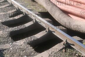 Не судьба: на улице Московской в Краснодаре вновь прекращено движение трамваев из-за очередного провала грунта