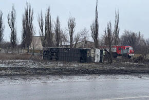 Трое человек погибли в аварии с автобусом, следовавшим из Краснодара в Донецк