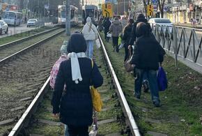 В Краснодаре опять образовался провал на улице Московской