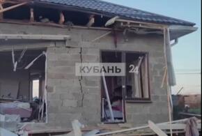 Беременная женщина находилась в  атакованном украинским  БПЛА доме в Афипском 