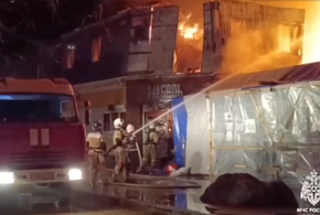 В Анапе прямо сейчас горит волонтёрский штаб