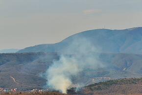Лесной пожар вспыхнул в Туапсинском районе
