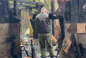 Погибли мужчина и маленький ребёнок: известны подробности пожара в Сочи