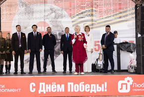 Праздник ко Дню Победы организовала компания «ИНСИТИ девелопмент» для жителей своих микрорайонов