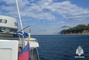 После падения БПЛА в Геленджикском лесничестве пожар распространился на 14 гектаров