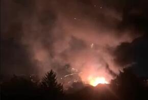 В поселке Северном под Краснодаром салюты взорвались в гараже во время попыток ВСУ атаковать регион