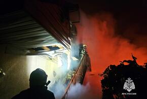 Два крупных пожара произошли в Краснодарском крае, горели частные дома и строительные вагончики