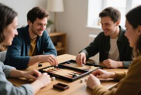 Нарды – это простая в освоении, но богатая на тактику игра, где каждый ход может изменить ход партии. Никаких сложных правил, только броски кубиков, передвижение фишек и умение думать на несколько шагов вперёд.