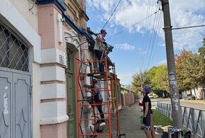 Дом Баранника находится на пересечении улиц Горького и Фрунзе