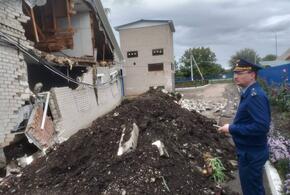 Появились подробные кадры из кубанского психоневрологического интерната, где обрушилась стена