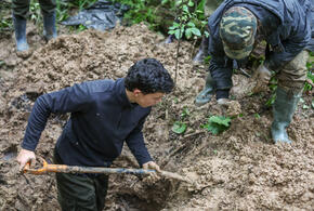 Захоронение обнаружили в окрестностях хутора Нардегин