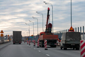 Половину Тургеневского моста в Краснодаре открыли спустя полгода ремонта