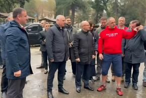 В открытии соревнований «Абхазский рубеж» приняли участие президент республики Гунба и представитель РФ Кириенко  