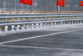 Гололёд на трассе