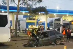 В ДТП с автобусом в Краснодаре пострадали люди