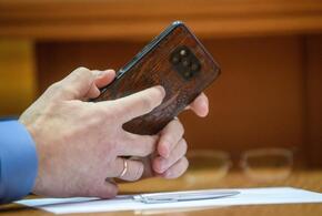 Телефон в руках