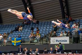 Прыжки на батуте