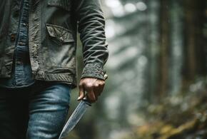 Мужчина с ножом