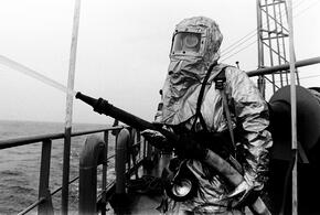 Пожар на море