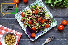 Салат из фасоли