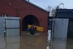 Вода в домах: режим ЧС введен в Белореченском районе на Кубани