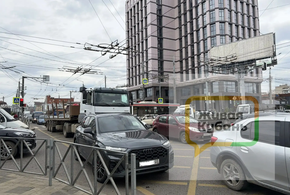Жёсткие пробки: так водители отзываются о ситуации на улице Тургенева в Краснодаре