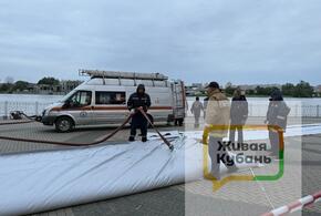 Под угрозой затопления оказался престижный жилой комплекс в центре Краснодара 