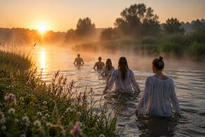 Важная роль в этот день отводится воде