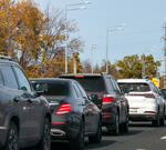 80 тысяч автомобилей в сутки «буксуют» в районе Восточного обхода