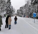 Город оказался парализован из-за снежного апокалипсиса