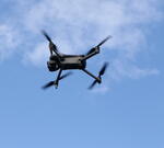 Дрон в небе