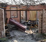 Всё чёрное и обугленное, нет «живого места»: появились кадры повреждённых домов в Новороссийске после масштабного нападения Украины