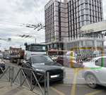 Жёсткие пробки: так водители отзываются о ситуации на улице Тургенева в Краснодаре